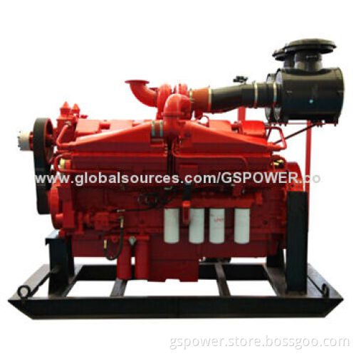 24V Electric Motor Starters, 4 Cycles, Vee, 12 Cylinders, Turbocharged Diesel Engine for GensetNew